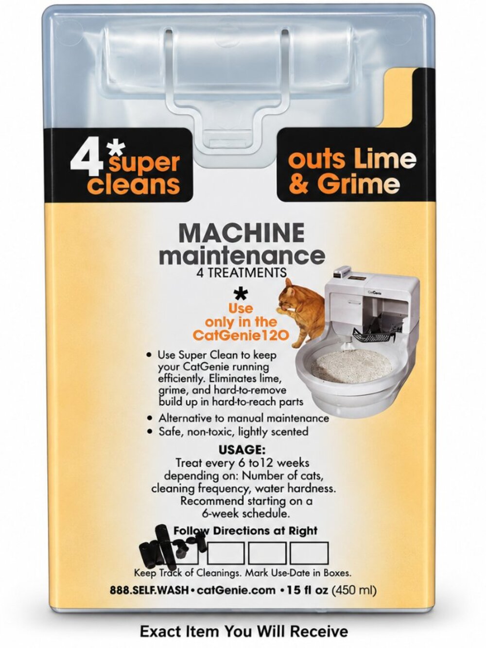 🐾 CatGenie Supply Lot – Washable Granules + SaniSolution 120 + Machine Maintena - Picture 5 of 5